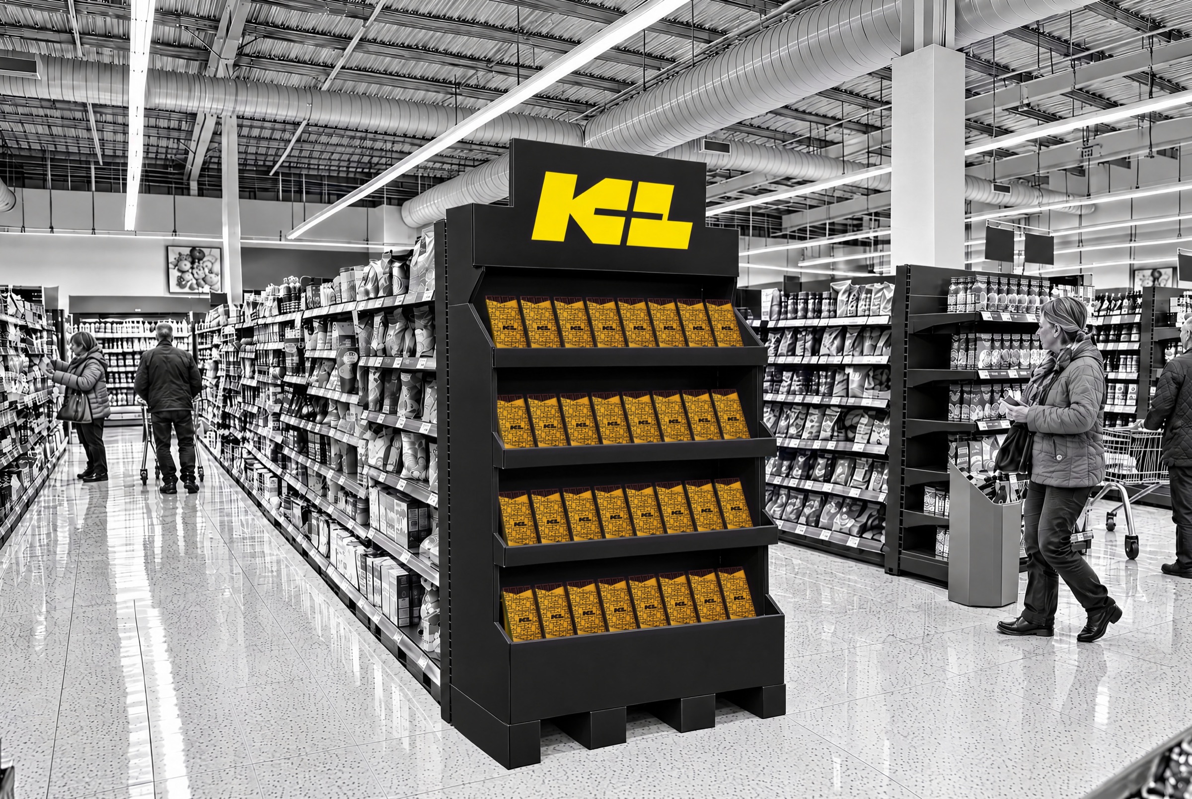 Supermarkt-Aktion