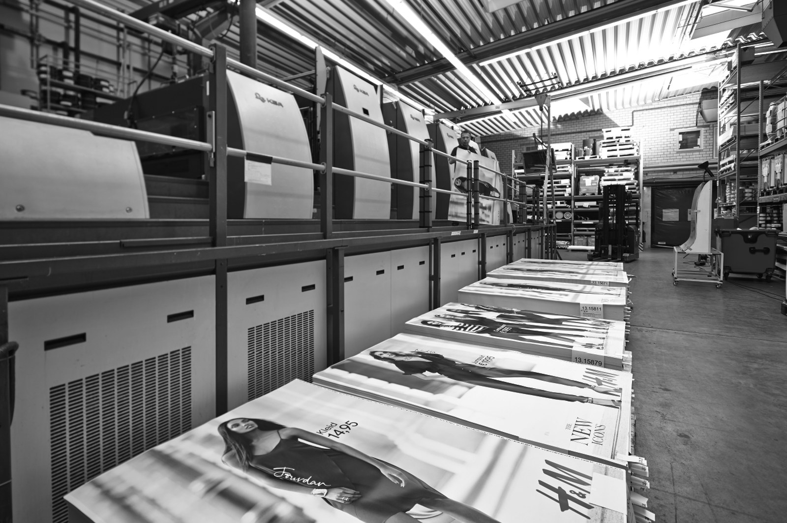 Großformat-Produktion