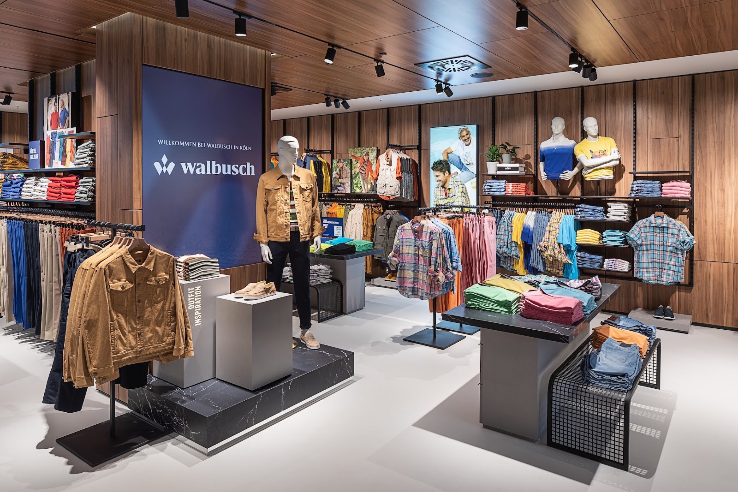 Walbusch · Komplette Filialausstattung